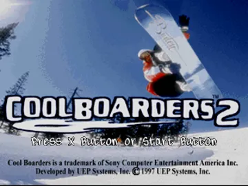 Cool Boarders 2 (EU) screen shot title